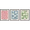 image:imageHAUS AND HUES Fashion Wall Art Set  Glam Purple Decor Designer Aesthetic Prints for Bedroom Beige Frame 24x36 Set of 3Flower Markets