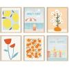 image:imageHAUS AND HUES Travel Wall Art  Italy Travel Posters Europe Wall Flower Pictures Vintage Framed Posters Peach Wall Decor Flower Prints Amalfi Poster Framed Beige 8x10Travel Gallery