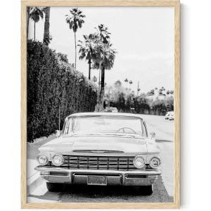 image:imageHAUS AND HUES Black Michelangelo Gum Poster  Stylish Aesthetic Wall Art Bold Dark Decor for Bedroom Living Room or Office Perfect for Modern and Edgy Spaces Black Frame 24x36El Camino