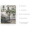 image:imageHAUS AND HUES New York City Poster  Pink New York Wall Art Skyline Art NYC Print Aesthetic Art Print for Bedroom Dorm Room Living Room Black Frame 16x20Paris Bike