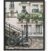 image:imageHAUS AND HUES New York City Poster  Pink New York Wall Art Skyline Art NYC Print Aesthetic Art Print for Bedroom Dorm Room Living Room Black Frame 16x20Paris Bike