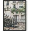 image:imageHAUS AND HUES New York City Poster  Pink New York Wall Art Skyline Art NYC Print Aesthetic Art Print for Bedroom Dorm Room Living Room Black Frame 16x20Paris Bike