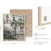 image:imageHAUS AND HUES New York City Poster  Pink New York Wall Art Skyline Art NYC Print Aesthetic Art Print for Bedroom Dorm Room Living Room Black Frame 16x20Paris Bike