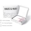 image:imageHAUS AND HUES New York City Poster  Pink New York Wall Art Skyline Art NYC Print Aesthetic Art Print for Bedroom Dorm Room Living Room Black Frame 16x20Skyline