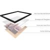 image:imageHAUS AND HUES New York City Poster  Pink New York Wall Art Skyline Art NYC Print Aesthetic Art Print for Bedroom Dorm Room Living Room Black Frame 16x20Skyline