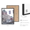 image:imageHAUS AND HUES New York City Poster  Pink New York Wall Art Skyline Art NYC Print Aesthetic Art Print for Bedroom Dorm Room Living Room Black Frame 16x20Dome Cathedral Tour