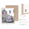image:imageHAUS AND HUES New York City Poster  Pink New York Wall Art Skyline Art NYC Print Aesthetic Art Print for Bedroom Dorm Room Living Room Black Frame 16x20Dome Cathedral Tour