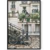image:imageHAUS AND HUES New York City Poster  Pink New York Wall Art Skyline Art NYC Print Aesthetic Art Print for Bedroom Dorm Room Living Room Black Frame 16x20Paris Bike