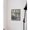 image:imageHAUS AND HUES New York City Poster  Pink New York Wall Art Skyline Art NYC Print Aesthetic Art Print for Bedroom Dorm Room Living Room Black Frame 16x20Paris Bike