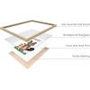 image:imageAnimal Inspirational Art Print Set of 48x10  Framed Beige