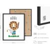 image:imageAnimal Inspirational Art Print Set of 48x10  Framed Black