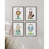image:imageHAUS AND HUES Animal Inspirational Art Print Set of 411x14