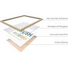 image:imageHAUS AND HUES Animal Inspirational Art Print Set of 48x10 Kids Bathroom Set of 4 8x10 Beige Framed