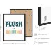 image:imageHAUS AND HUES Animal Inspirational Art Print Set of 48x10 Kids Bathroom Set of 4 8x10 Black Framed