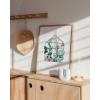 image:imageHAUS AND HUES Botanical Wall Art  Cactus and Succulent Prints Flower Pot Artwork for Modern Home Decor Black Frame 24x36Greenhouse