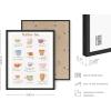 image:imageHAUS AND HUES Feelings Chart For Kids  Mental Health Wall Art Emotions Chart For Kids Motivational Posters For Classroom Therapy Posters School Counselor Office Feelings 24x36 Framed BlackPositiviTea