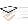 image:imageHAUS AND HUES Feelings Chart For Kids  Mental Health Wall Art Emotions Chart For Kids Motivational Posters For Classroom Therapy Posters School Counselor Office Feelings 24x36 Framed BlackI am Affirmations