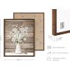 image:imageHAUS AND HUES Floral Botanical Prints  Set of 4 Flower Posters Flower Pictures Wall Decor Floral Prints Unframed 8x10Farmhouse Bouquets