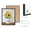 image:imageHAUS AND HUES Floral Botanical Prints  Set of 4 Flower Posters Flower Pictures Wall Decor Floral Prints Unframed 8x10Farmhouse Bouquets