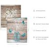 image:imageHAUS AND HUES Floral Botanical Prints  Set of 4 Flower Posters Flower Pictures Wall Decor Floral Prints Unframed 8x10Farmhouse Bouquets