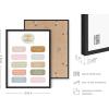 image:imageHAUS AND HUES Framed Counseling Office Decor  Mental Health Wall Art for Therapy Offices School Health Room amp Social Work Decor Black Frame 12x16