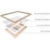 image:imageHAUS AND HUES Framed Counseling Office Decor  Mental Health amp Therapy Wall Art School Health Room amp Social Work Office Decor Beige Frame 12x16