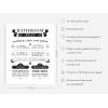 image:imageHAUS AND HUES Funny Bathroom Decor Eye Exam Wall Art Funny Bathroom Sign Unframed Art Print 16x20Rules