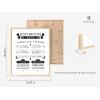 image:imageHAUS AND HUES Funny Bathroom Decor Eye Exam Wall Art Funny Bathroom Sign Unframed Art Print 16x20Rules