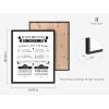 image:imageHAUS AND HUES Funny Bathroom Decor Eye Exam Wall Art Funny Bathroom Sign Unframed Art Print 16x20Rules