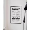 image:imageHAUS AND HUES Funny Bathroom Decor Eye Exam Wall Art Funny Bathroom Sign Unframed Art Print 16x20Rules