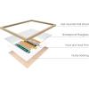 image:imageHAUS AND HUES Kids Bookshelf Art Print  12x16  Framed Beige