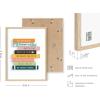image:imageHAUS AND HUES Kids Bookshelf Art Print  12x16  Framed Beige