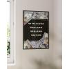 image:imageHAUS AND HUES Motivational Wall Art for Office  Iceberg Picture Motivational Artwork for Walls Inspirational Poster for Gym Iceberg Poster with Beige Frame 16x201 Million Per Year