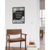 image:imageHAUS AND HUES Motivational Wall Art for Office  Iceberg Picture Motivational Artwork for Walls Inspirational Poster for Gym Iceberg Poster with Beige Frame 16x201 Million Per Year
