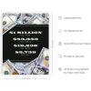 image:imageHAUS AND HUES Motivational Wall Art for Office  Iceberg Picture Motivational Artwork for Walls Inspirational Poster for Gym Iceberg Poster with Beige Frame 16x201 Million Per Year