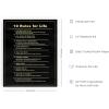 image:imageHAUS AND HUES Motivational Wall Art for Office  Iceberg Picture Motivational Artwork for Walls Inspirational Poster for Gym Iceberg Poster with Beige Frame 16x2010 Rules for Life