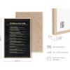 image:imageHAUS AND HUES Motivational Wall Art for Office  Iceberg Picture Motivational Artwork for Walls Inspirational Poster for Gym Iceberg Poster with Beige Frame 16x2010 Rules for Life