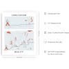 image:imageHAUS AND HUES Motivational Wall Art for Office  Iceberg Picture Motivational Artwork for Walls Inspirational Poster for Gym Iceberg Poster with Beige Frame 16x20Expectation Vs Reality