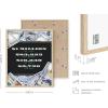 image:imageHAUS AND HUES Motivational Wall Art for Office  Iceberg Picture Motivational Artwork for Walls Inspirational Poster for Gym Iceberg Poster with Beige Frame 16x201 Million Per Year