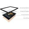 image:imageHAUS AND HUES Motivational Wall Art for Office  Iceberg Picture Motivational Artwork for Walls Inspirational Poster for Gym Iceberg Poster with Beige Frame 16x20Lion Vs Sheep