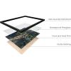 image:imageHAUS AND HUES Motivational Wall Art for Office  Iceberg Picture Motivational Artwork for Walls Inspirational Poster for Gym Iceberg Poster with Beige Frame 16x20Mindset is Everything