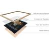 image:imageHAUS AND HUES Motivational Wall Art for Office  Iceberg Picture Motivational Artwork for Walls Inspirational Poster for Gym Iceberg Poster with Beige Frame 16x20Lion Vs Sheep