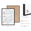 image:imageHAUS AND HUES Motivational Wall Art for Office  Iceberg Picture Motivational Artwork for Walls Inspirational Poster for Gym Iceberg Poster with Beige Frame 16x20Expectation Vs Reality