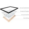 image:imageHAUS AND HUES Motivational Wall Art for Office  Iceberg Picture Motivational Artwork for Walls Inspirational Poster for Gym Iceberg Poster with Beige Frame 16x20Expectation Vs Reality