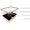 image:imageHAUS AND HUES Motivational Wall Art for Office  Iceberg Picture Motivational Artwork for Walls Inspirational Poster for Gym Iceberg Poster with Beige Frame 16x20Ambition  Persistence