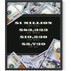 image:imageHAUS AND HUES Motivational Wall Art for Office  Iceberg Picture Motivational Artwork for Walls Inspirational Poster for Gym Iceberg Poster with Beige Frame 16x201 Million Per Year