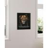 image:imageHAUS AND HUES Motivational Wall Art for Office  Iceberg Picture Motivational Artwork for Walls Inspirational Poster for Gym Iceberg Poster with Beige Frame 16x20Lion Vs Sheep