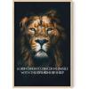 image:imageHAUS AND HUES Motivational Wall Art for Office  Iceberg Picture Motivational Artwork for Walls Inspirational Poster for Gym Iceberg Poster with Beige Frame 16x20Lion Vs Sheep