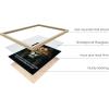 image:imageHAUS AND HUES Motivational Wall Art for Office  Iceberg Picture Motivational Artwork for Walls Inspirational Poster for Gym Iceberg Poster with Beige Frame 16x20Lion Vs Sheep