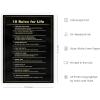 image:imageHAUS AND HUES Motivational Wall Art for Office  Iceberg Picture Motivational Artwork for Walls Inspirational Poster for Gym Iceberg Poster with Beige Frame 16x2010 Rules for Life